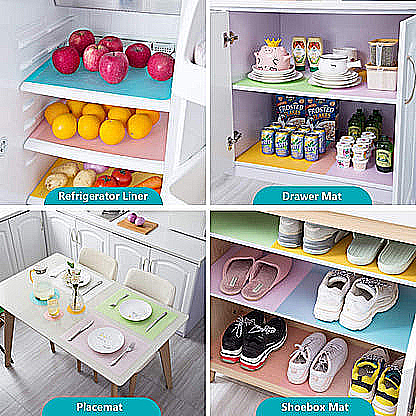 Anti-Bacterial Fridge Mat, Non-stick Rol