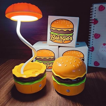 Rechargeable Burger Shape Table Lamp