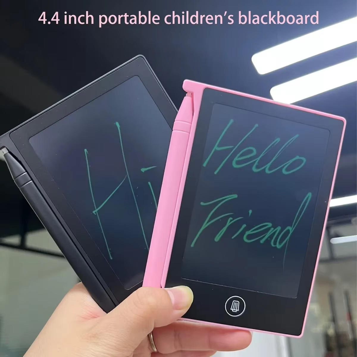 "4.4-Inch Portable LCD Writing & Drawing Board for Kids"