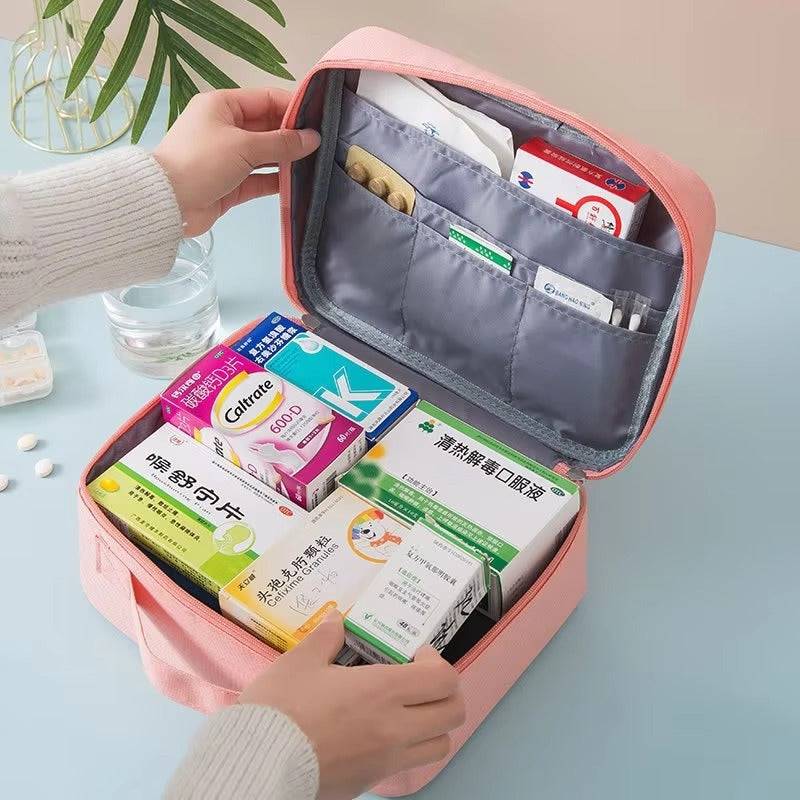 Portable Waterproof Medical Storage Bag – First Aid Organizer