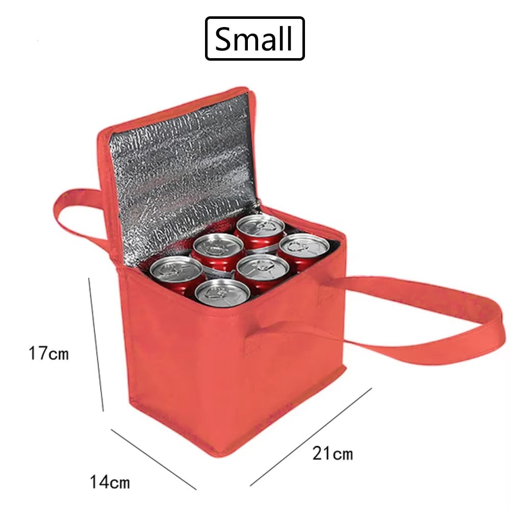 Portable Insulated Cooler Bag – Large Lunch & Picnic Tote