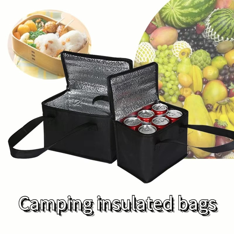 Portable Insulated Cooler Bag – Large Lunch & Picnic Tote