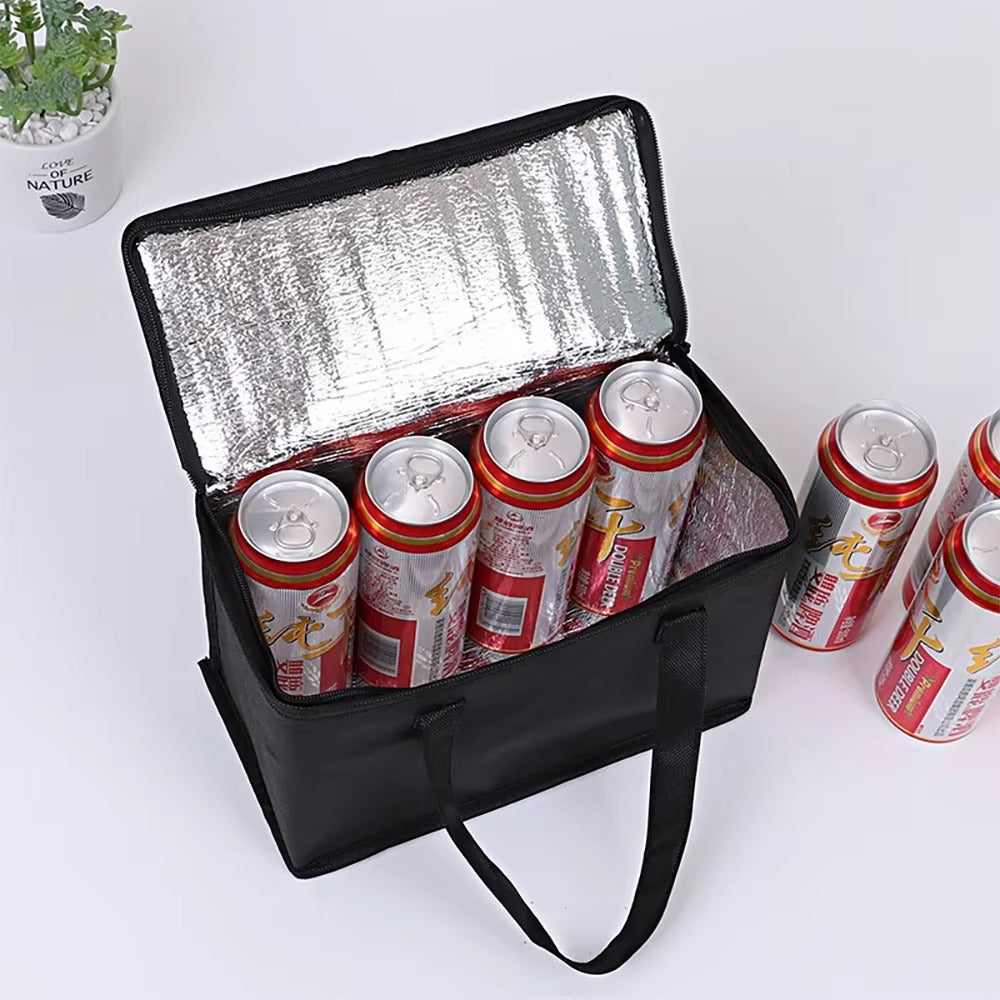 Portable Insulated Cooler Bag – Large Lunch & Picnic Tote
