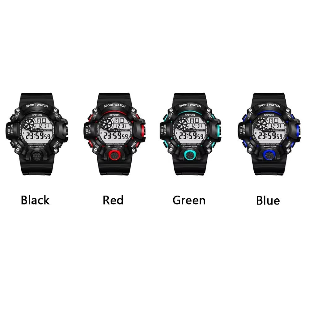 Men's Multifunction Digital Sports Watch