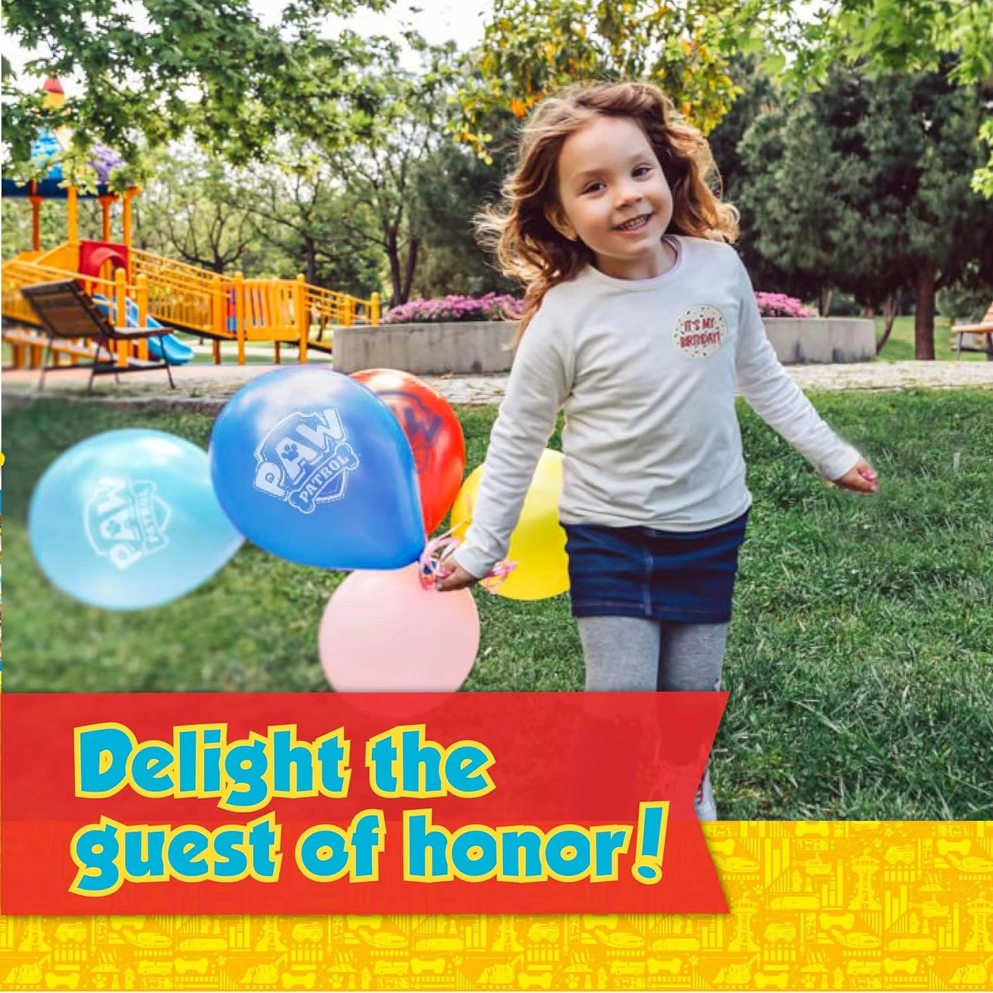 Paw Patrol Birthday Party Set – Decorations, Tableware & Balloons for Boys