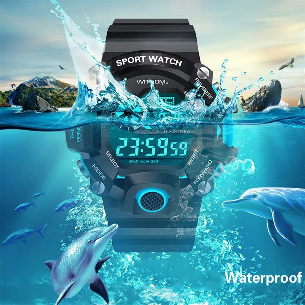 Men's Multifunction Digital Sports Watch