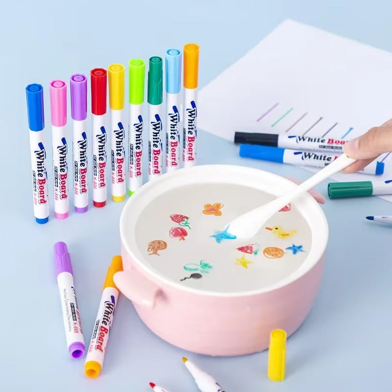 Magical Floating Water Pen – Colorful Doodle & Drawing Marker for Kids