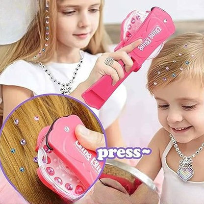 DIY Diamond Gem Hair Stapler