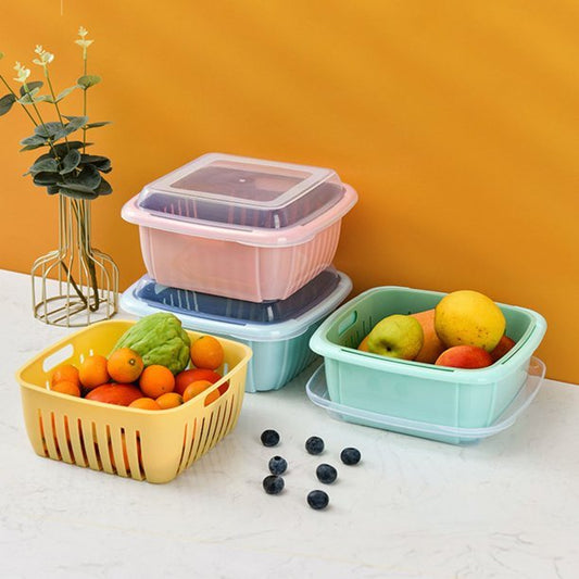 Multi Functional Double Drain Basket