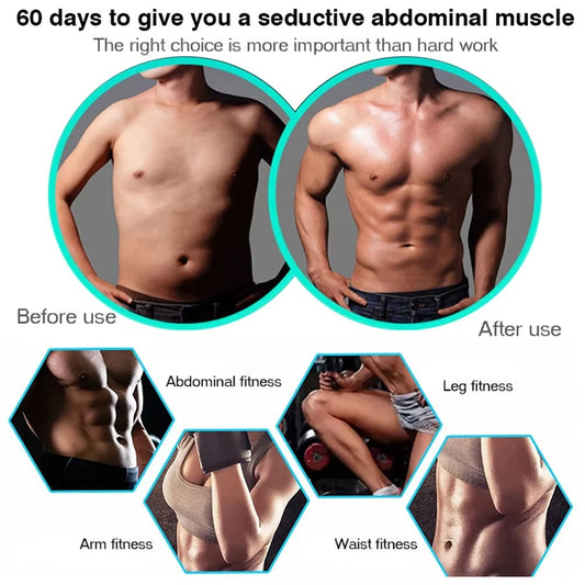 EMS TENS Muscle Stimulator – Digital Massager for Pain Relief & Slimming